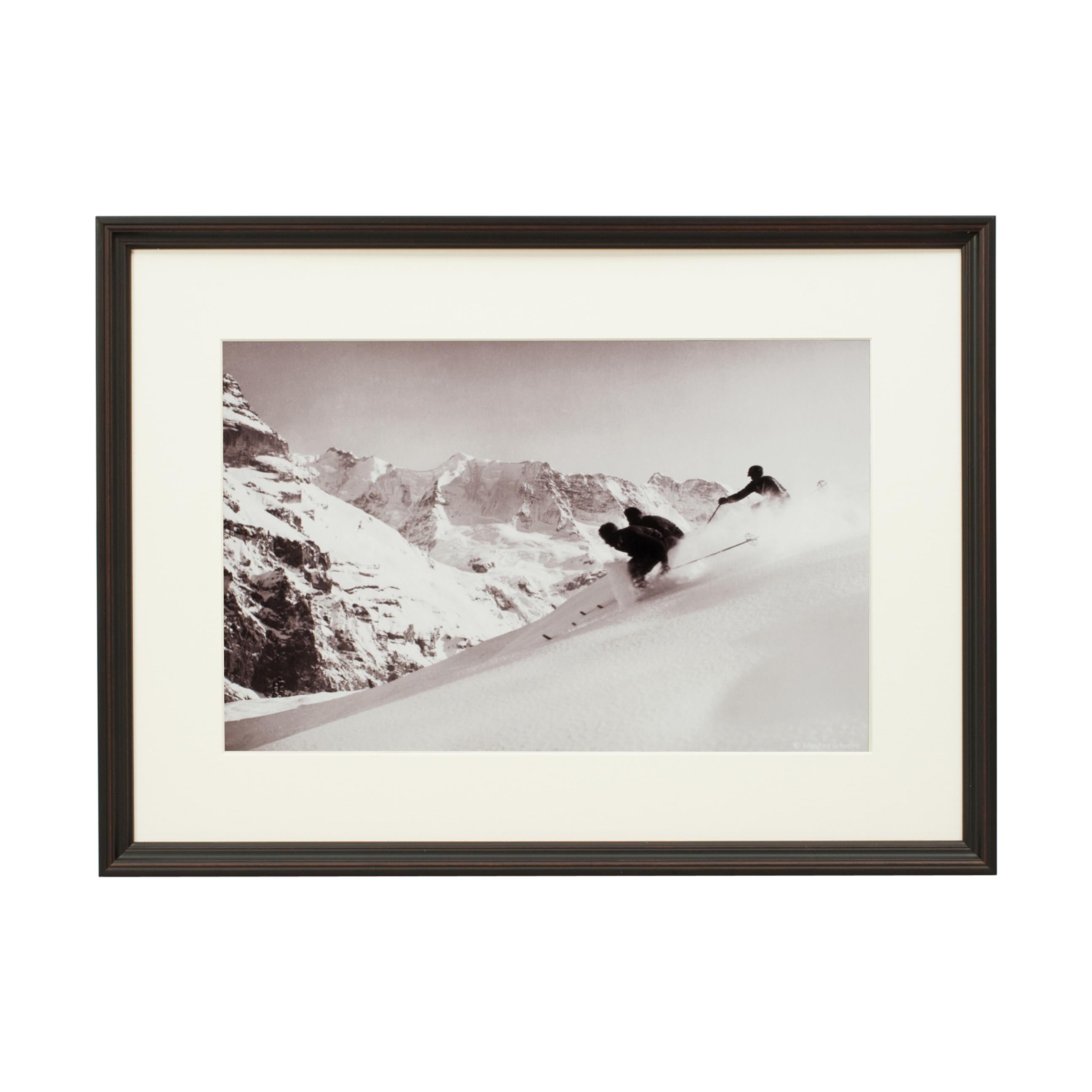 Ensemble de 26 photographies de ski, style des années 1930 Bon état - En vente à Oxfordshire, GB