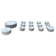 Set of 28 Vintage Composition Secunda Grau Coffee Service by Tapio Wirkkala