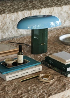 Set di 2 lampade da tavolo Montera JH42, Forest&Sky / Amber&Ruby, di Jaime Hayon per AT&T