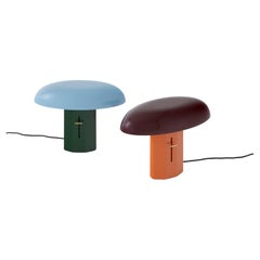 Ensemble de 2Montera JH42, Forest& Sky / Amber&Ruby, lampes de bureau de Jaime Hayon pour &T