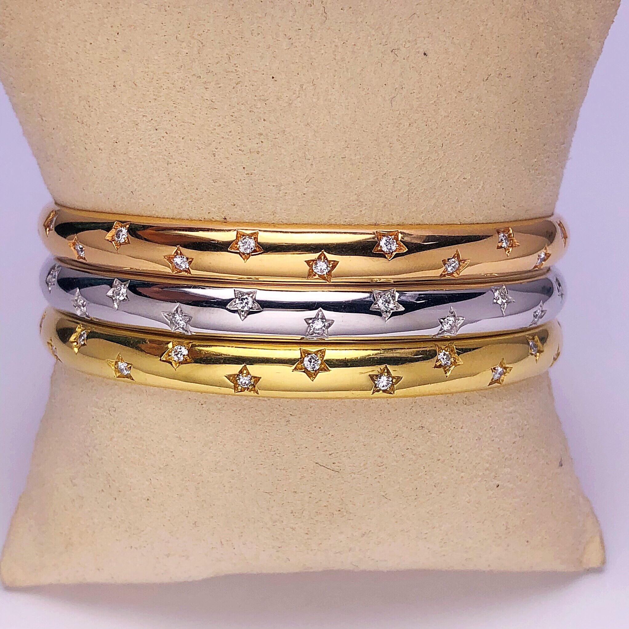 gold star bangle