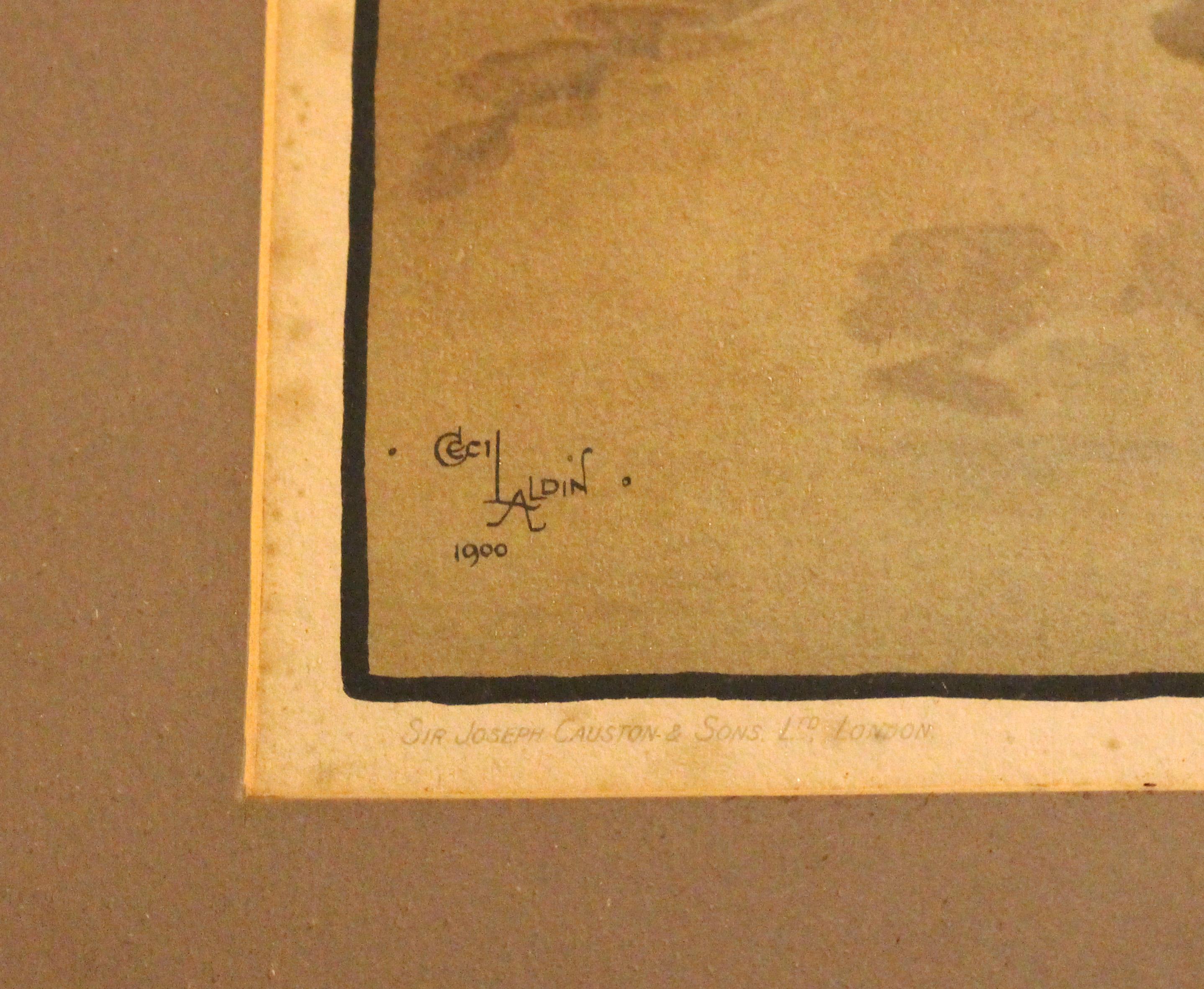Set of 3 1900 English Prints, 
