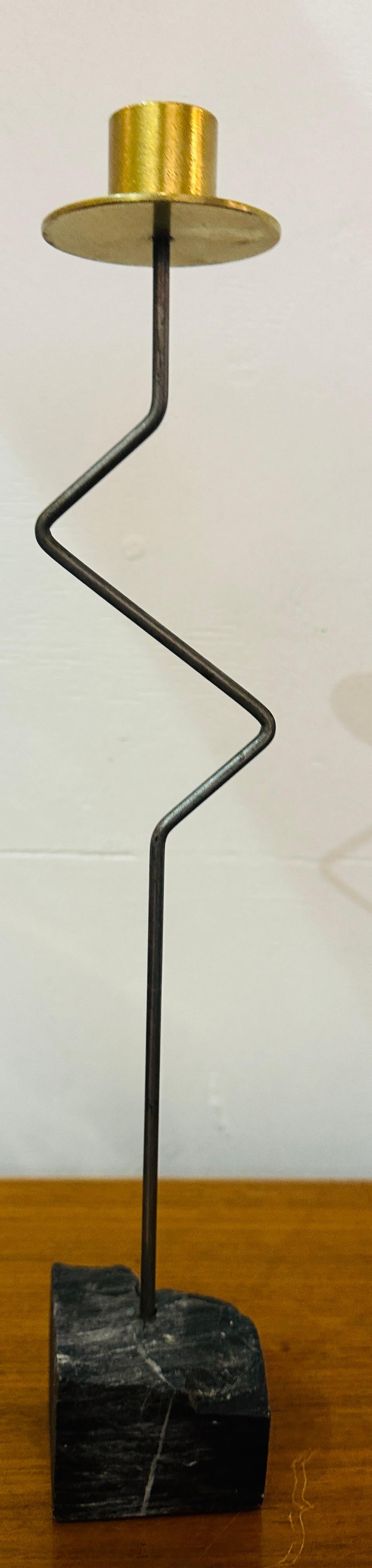 Ensemble de 3 bougeoirs à visages Kräsen Ikea suédois des années 1980 par Ehlén Johansson 6