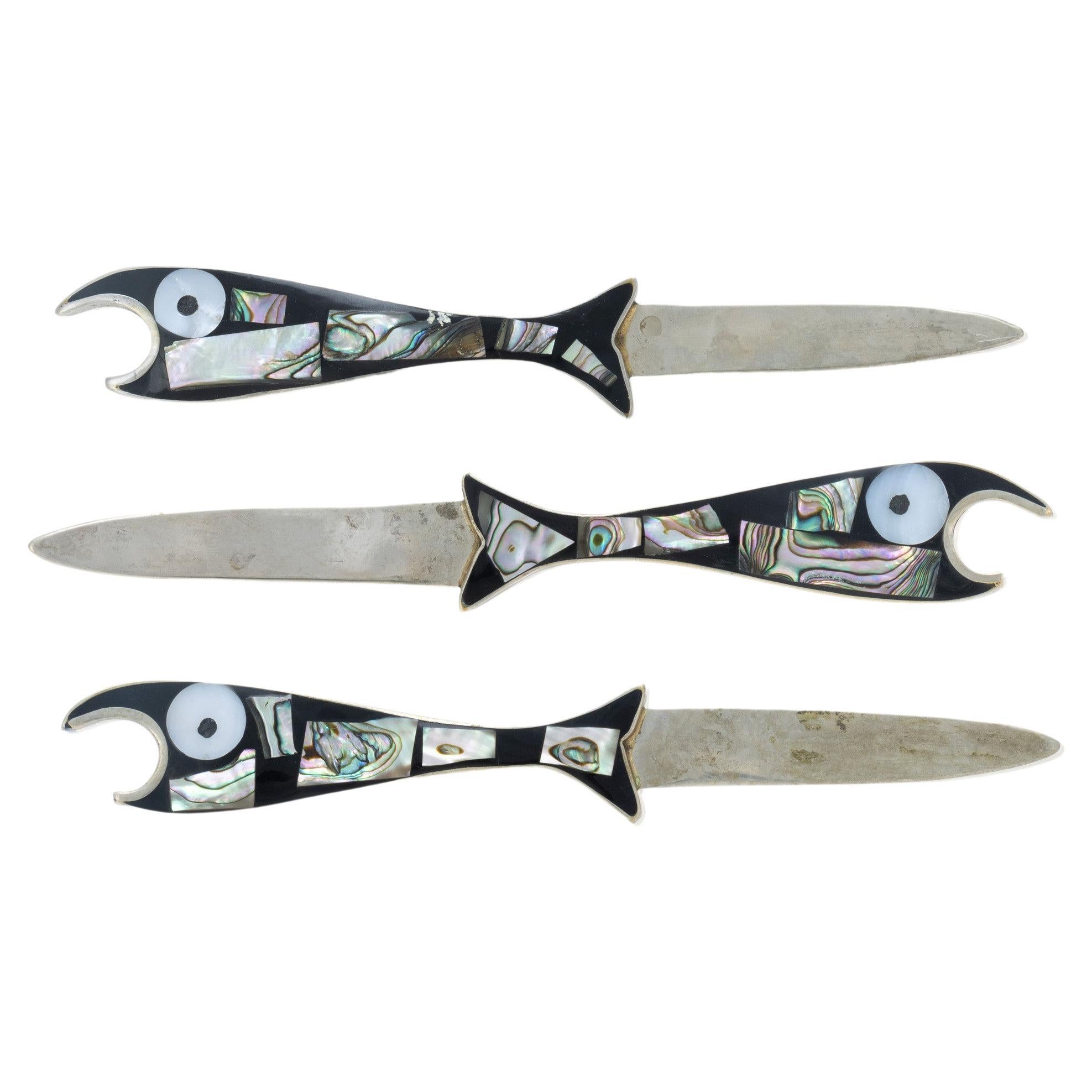 Set of 3 Abalone Fish Bottle Openers