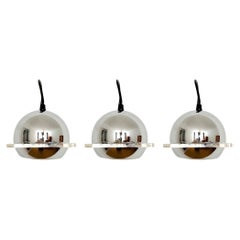 Set of 3 Acrylic Wall Lamps from Staff