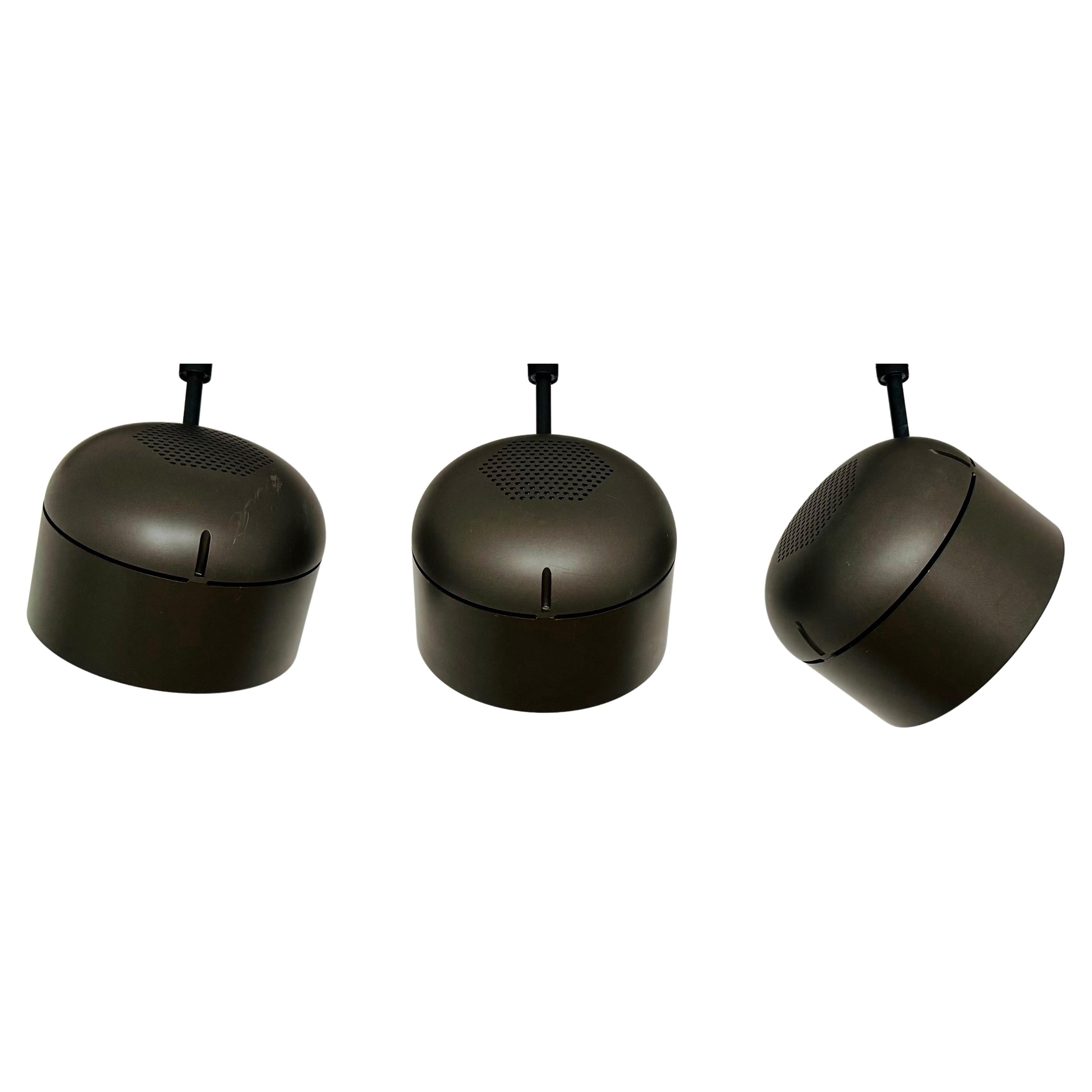 Set of 3 Adjustable Space Age Gallery Spots by Staff For Sale