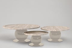 Set di 3 tavolini Alba Gaia Lena di Le Berre Vevaud