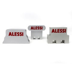 Set of 3 Alessi Advertising Pieces Attributed to Alessandro Mendini