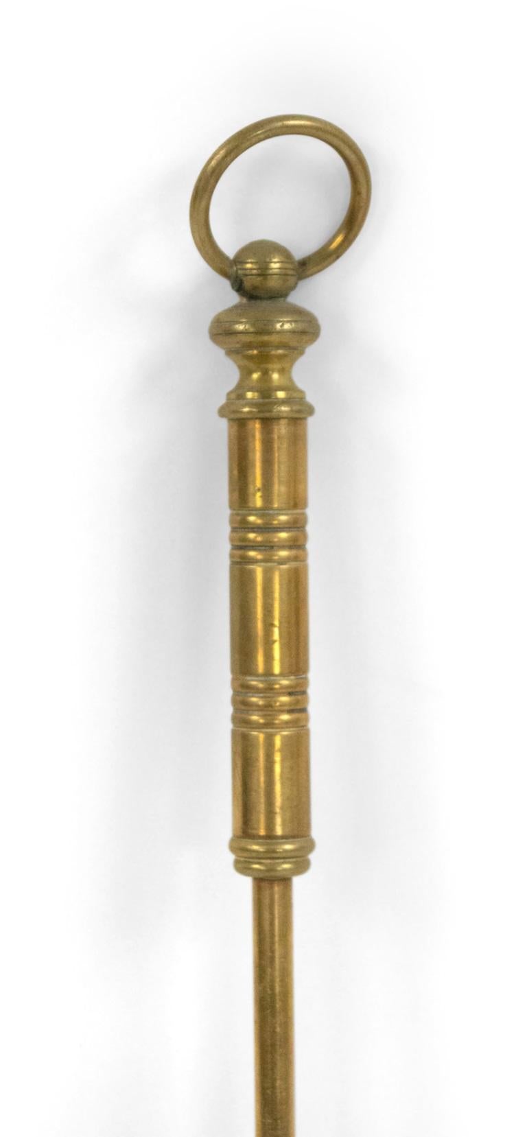 Juego de 3 herramientas de fuego de latón American Country en Bueno estado para la venta en Queens, NY