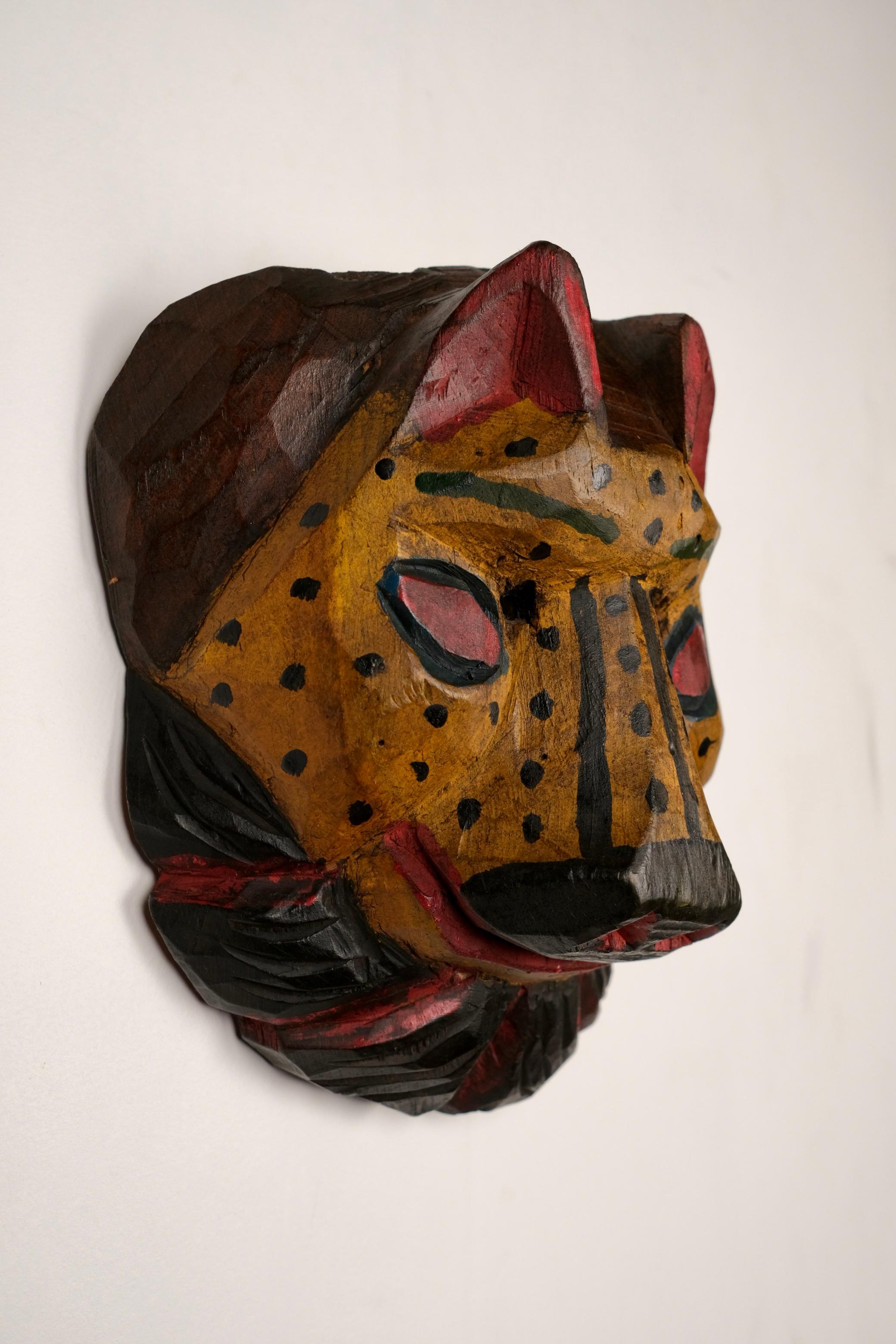 Set of 3 animal masks in wood, Guatemala, 1980s 4
