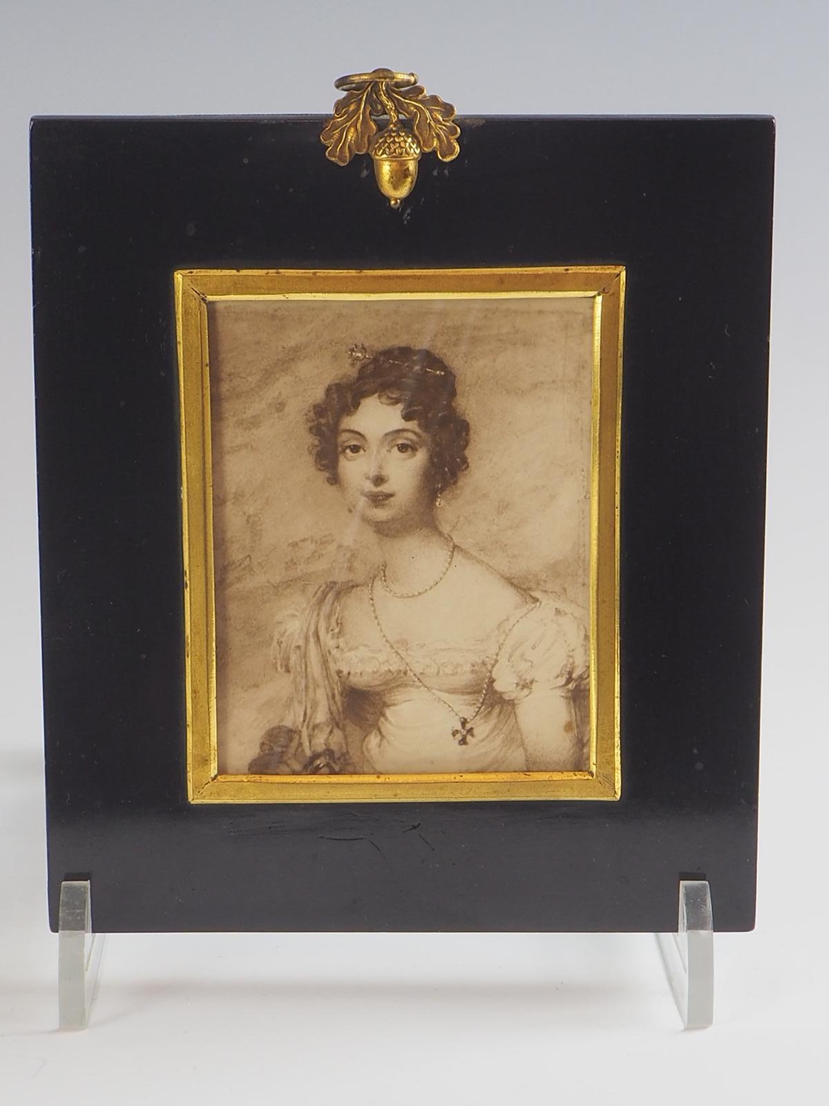 19th Century Set of 3 Antique Acorn Miniatures with Original Photographs For Sale