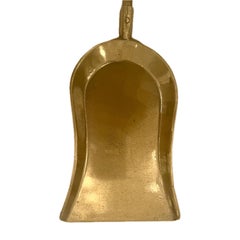 Set of 3 Antique English Brass Fire Tools, Circa 1890's.