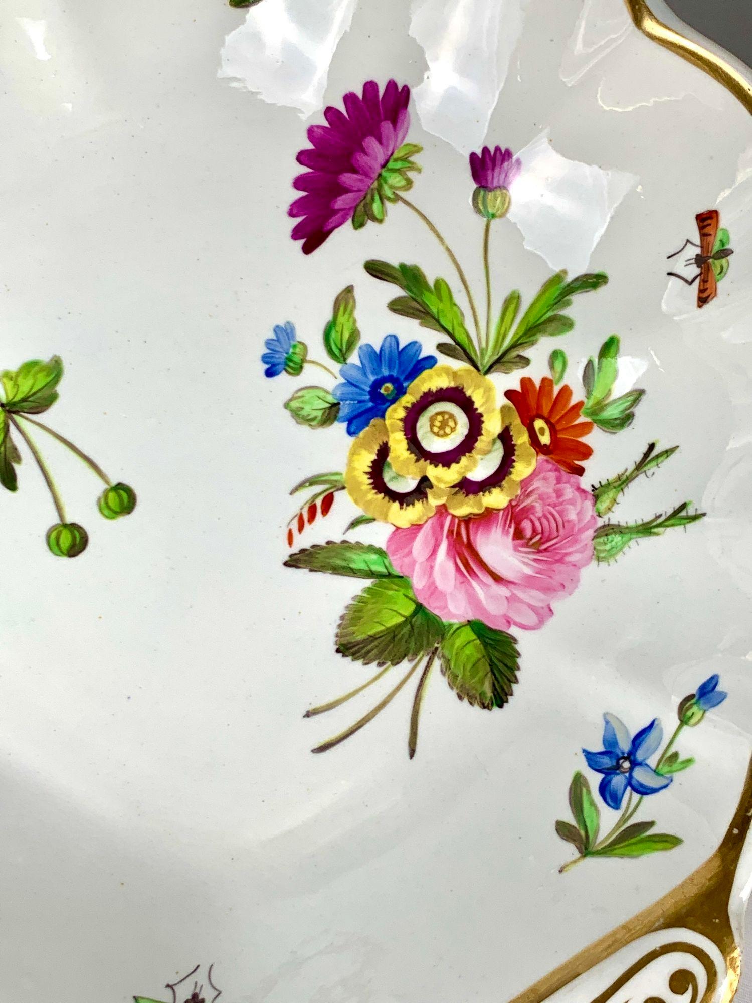 Set von 3 antiken englischen Muschelschalenförmigen Geschirr- und Perlenwaren, um 1825 im Angebot 3