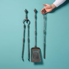 Set of 3 Antique Georgian Fire Irons