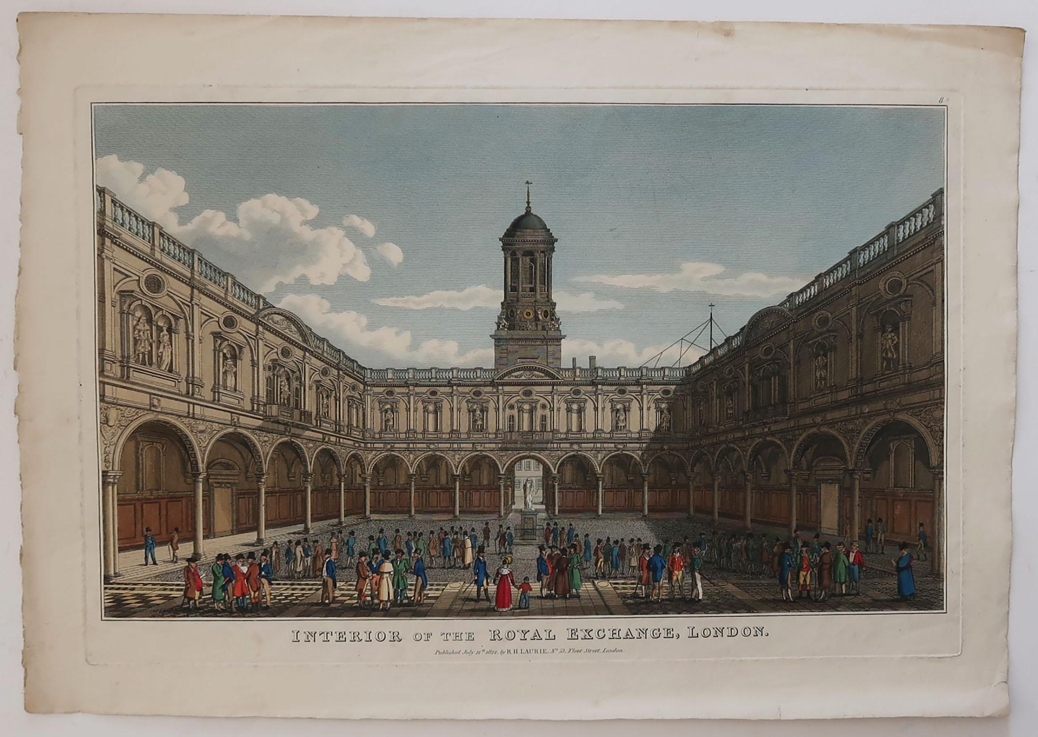 Wonderful set of London prints

Copper-plate engravings with original hand color.

After Thomas Bowles

Published by Laurie & Whittle

One dated 1794, another 1822 and the third undated

Full margins

Good quality wove paper

Unframed

The