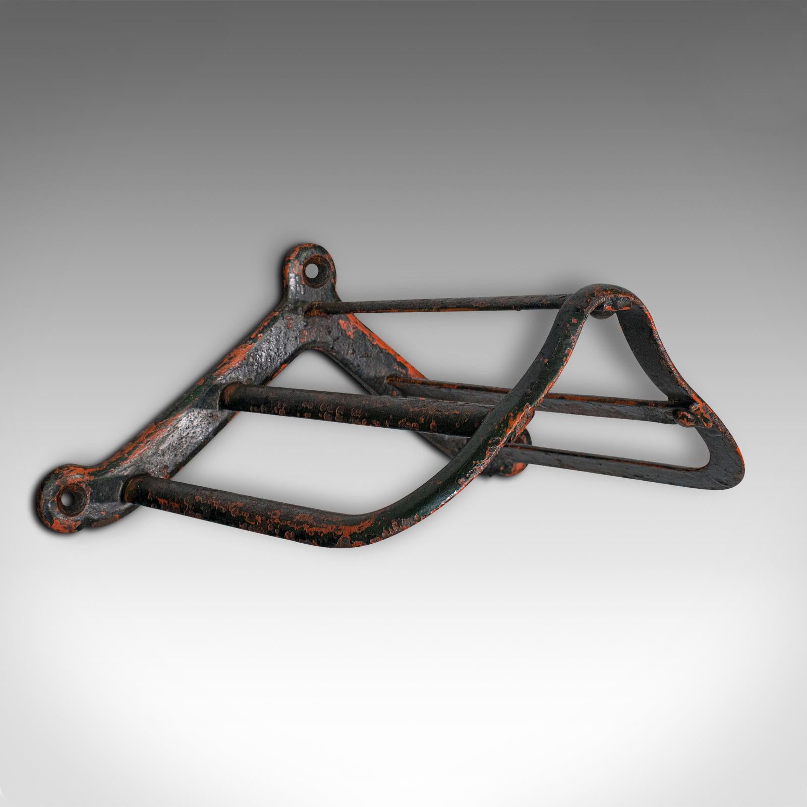 19th Century Set of 3 Antique Tack Hanging Racks, English, Equestrian, Wall Mount, Victorian