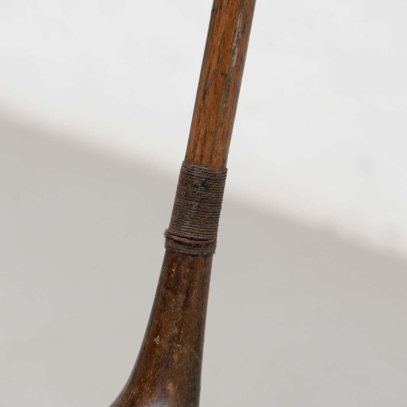 Satz von 3 antiken Wood Golfschlägern, um 1930 im Angebot 13