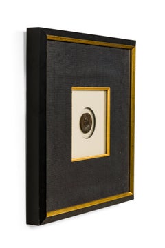 Set of 3 Armand Auguste Caqué French Empire Framed Commemorative Coins