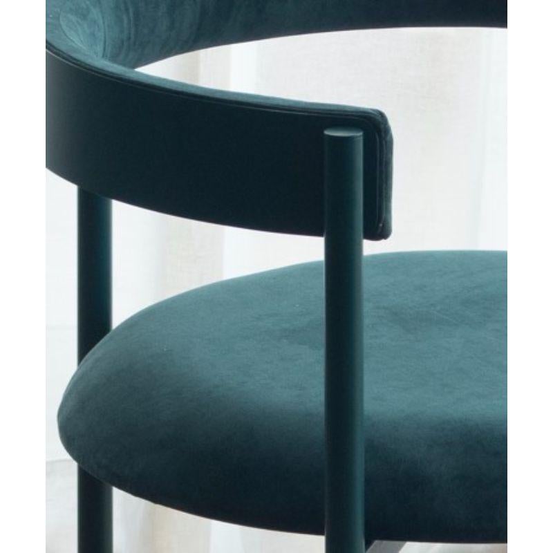 Set di 3 sedie Aro 'Oceano, Merlot & Dark Blue' di Ries in vendita 4
