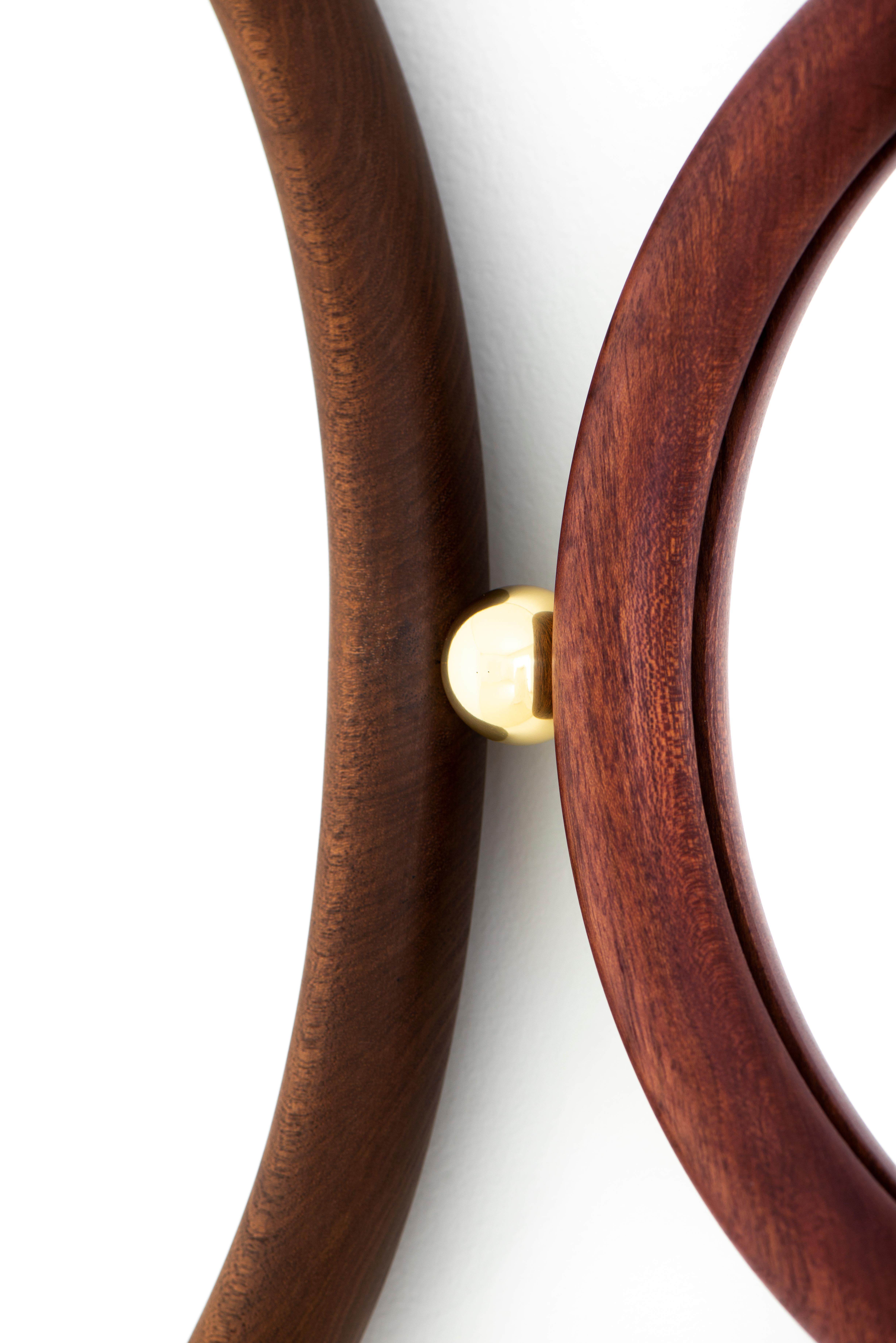 Ensemble de 3 miroirs Aro par Leandro Garcia, design contemporain brésilien en vente 6