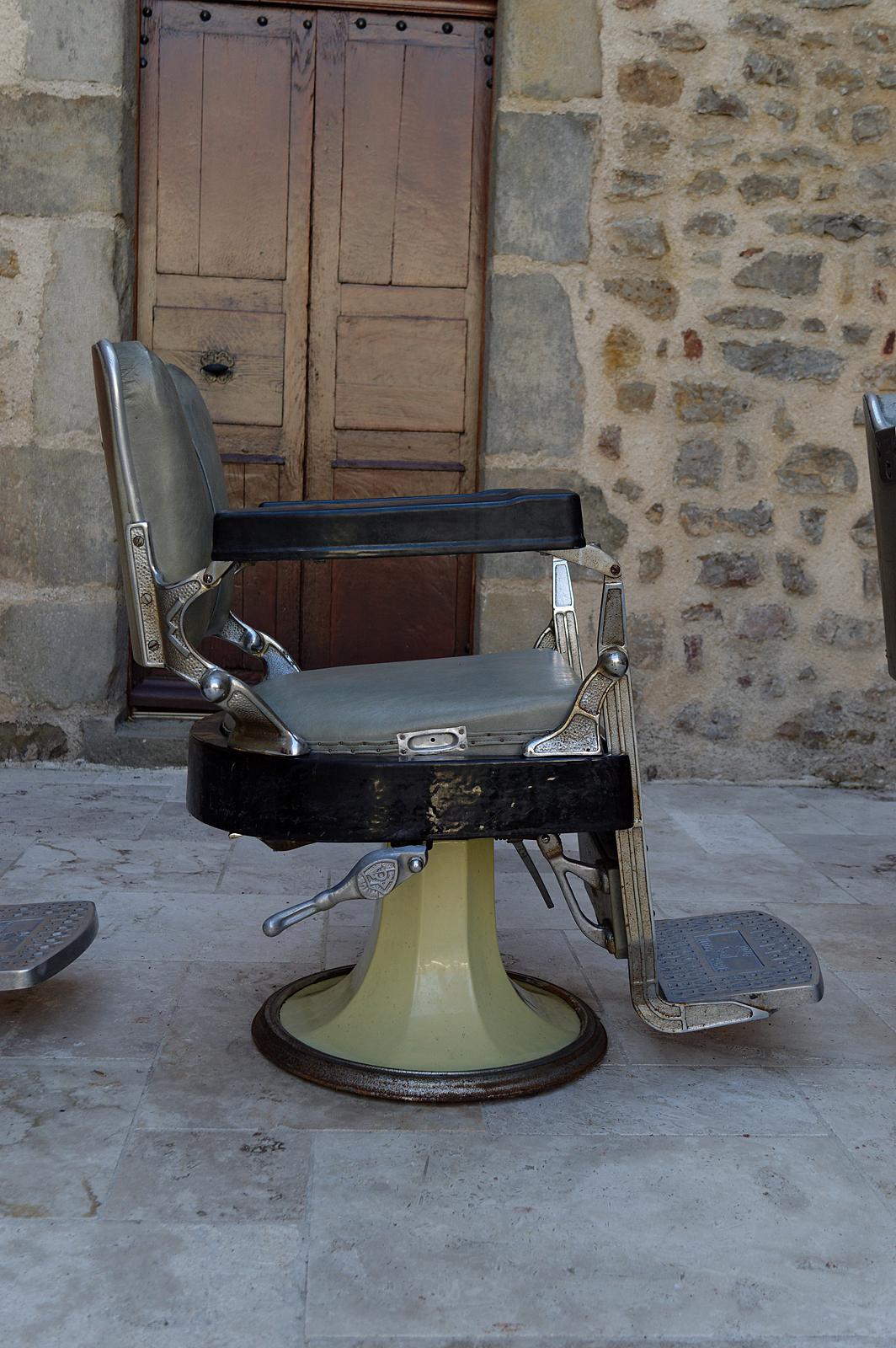 Ensemble de 3 fauteuils de coiffeur Art Déco, WITUB, France, circa 1940 en vente 12