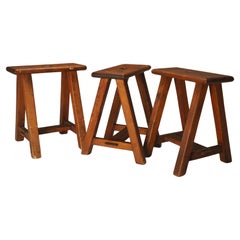Taburetes de Madera