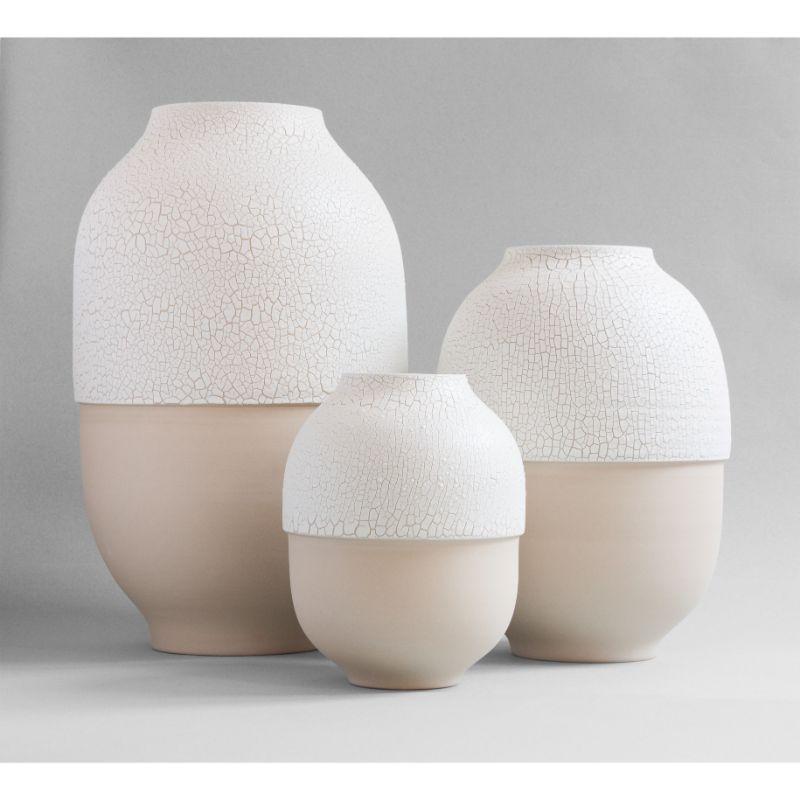 Post-Modern Set of 3 Atacama Vases by Josefina Munoz For Sale