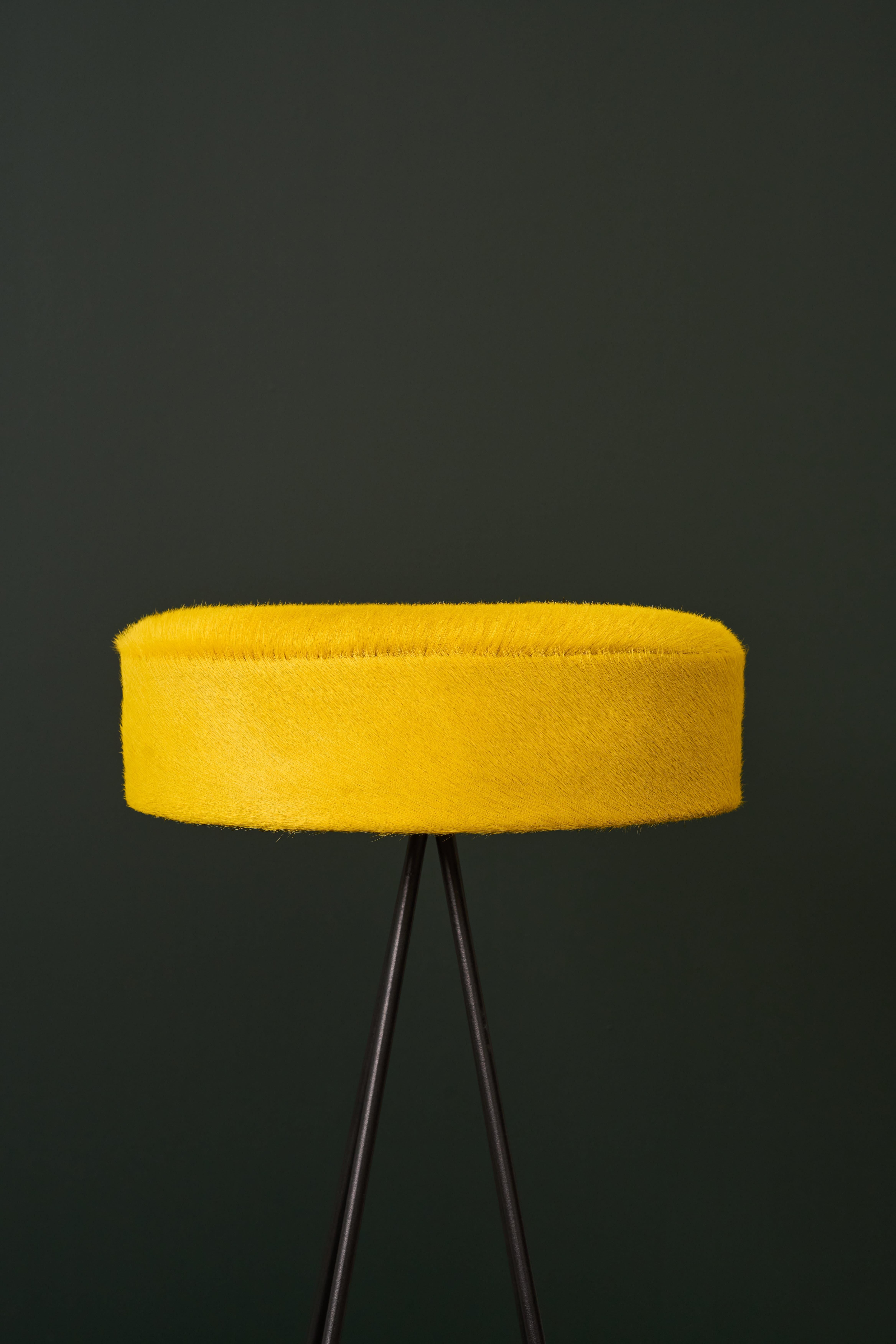 SET OF 3 BAR STOOLS Frederic Weinberg For Sale 2