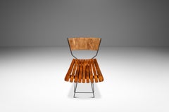 Satz von 3 Barhockern aus Ahornholz für Arthur Umanoff für Raymor, USA, ca. 1960er Jahre