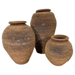 Set of 3 Basket Floor Lamps
