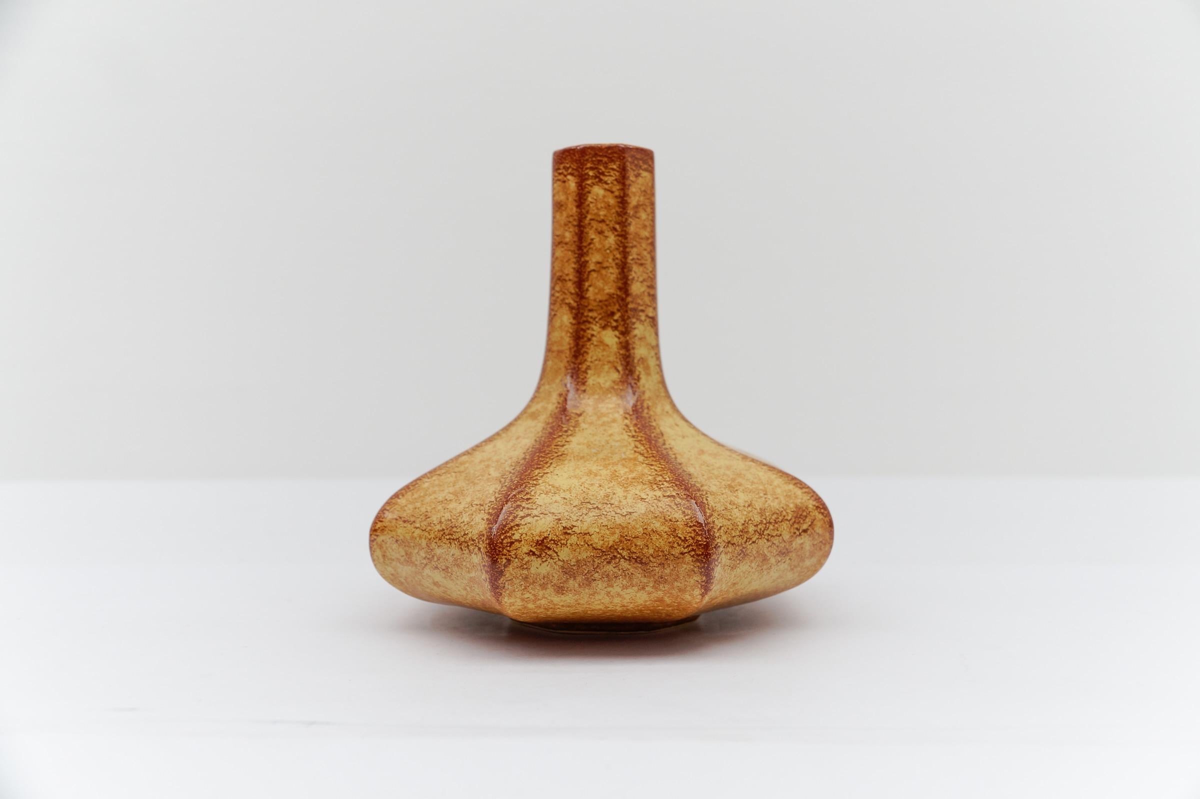 Set of 3 Bertoncello Ceramic Vases, 1960s, Italy In Good Condition For Sale In Nürnberg, Bayern