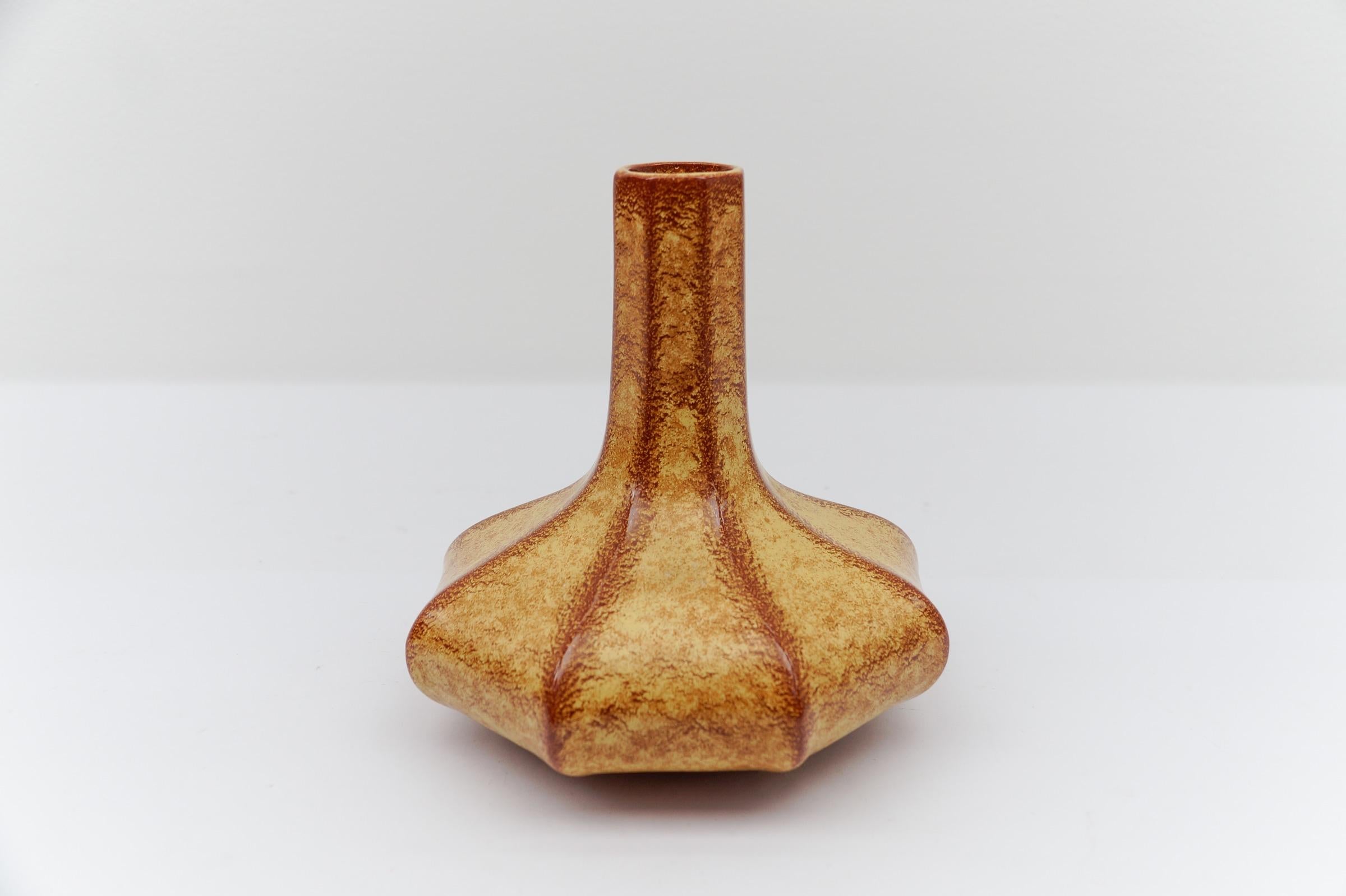 Mid-20th Century Set of 3 Bertoncello Ceramic Vases, 1960s, Italy For Sale