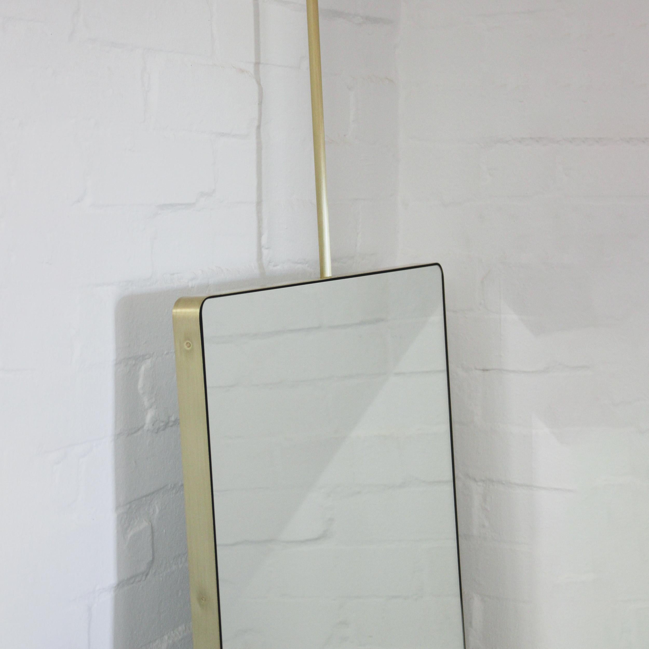 Organic Modern Set of 3 Bespoke suspended mirrors for Angela 