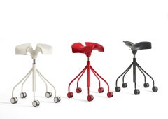 Set of 3 Binaria Stool by Otto Canalda & Jordi Badia