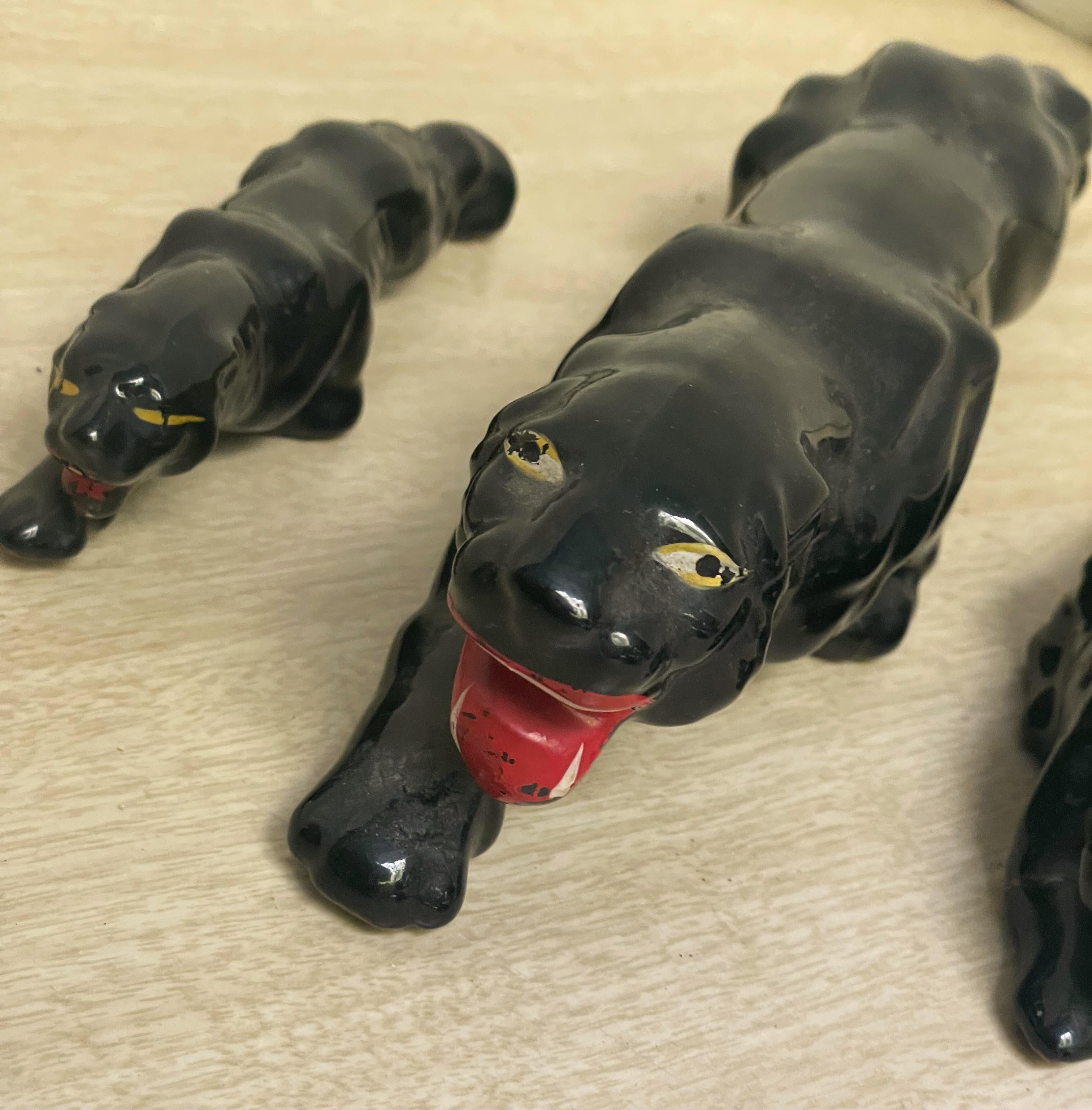 pantera in ceramica