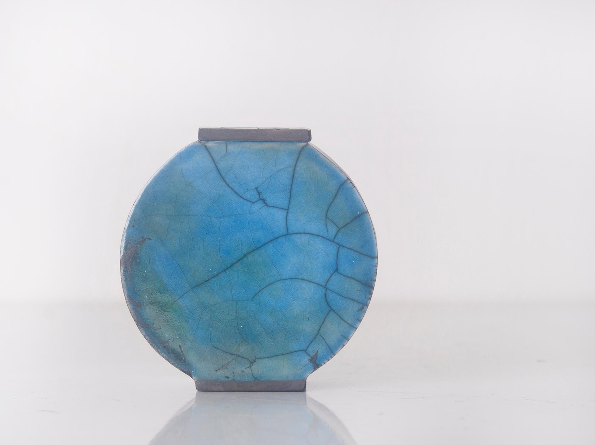 Turco Set di 3 vasi blu di Doa Ceramics in vendita