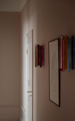 Set of 3 Bold Colorful Murano Wall Sconces