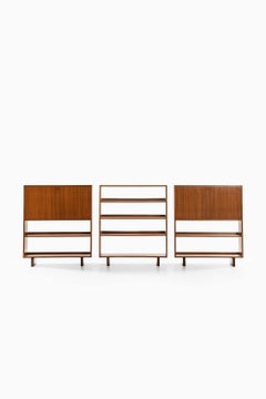 Set of 3 Bookcase and Cabinets in Mahogany by Josef Frank, 1940s