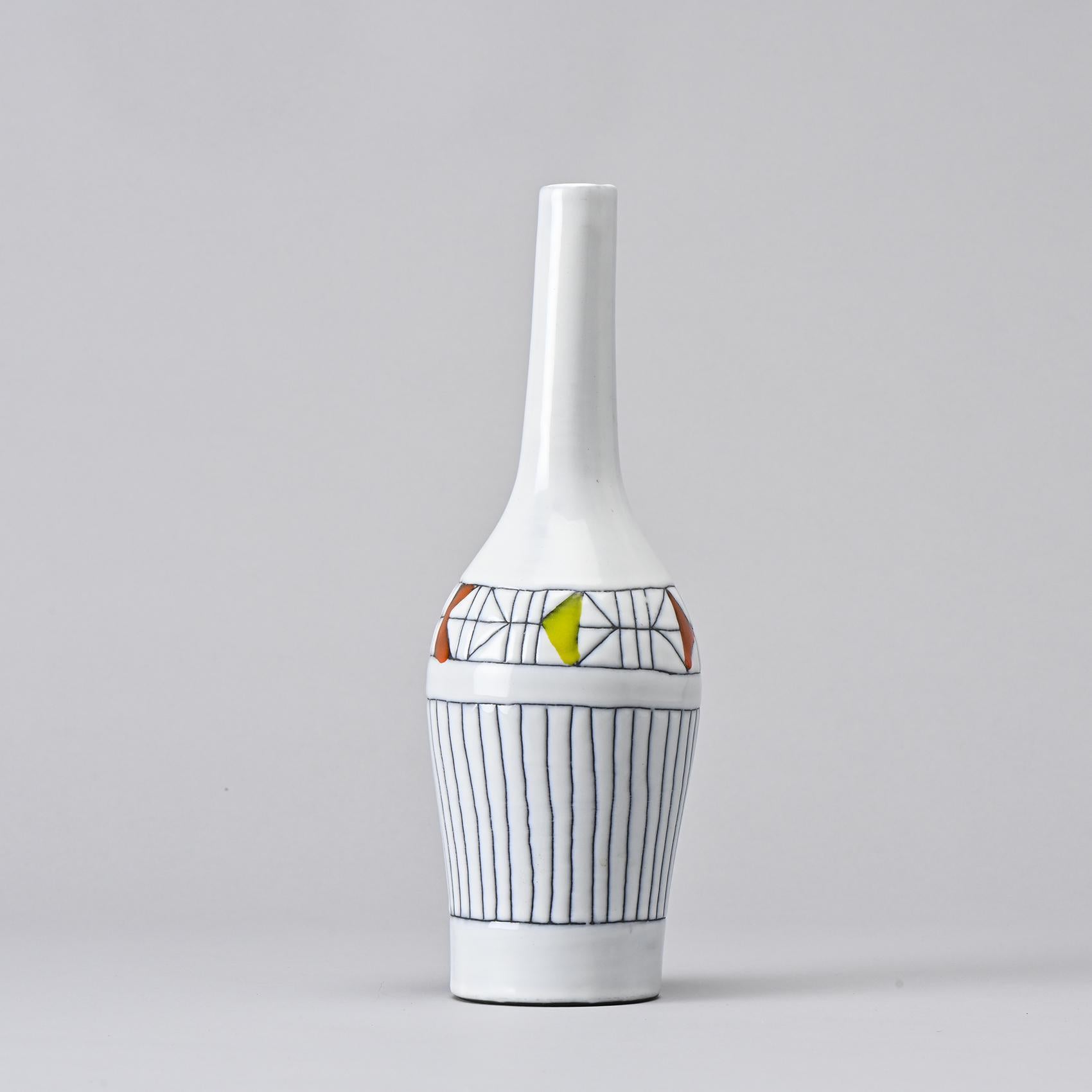 Set of 3 Bottles by Roger Capron, France circa 1955 For Sale 7