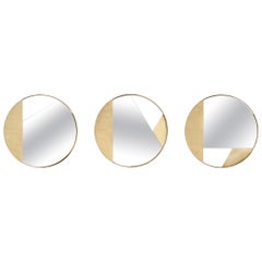 Set of 3 Brass Edition Mirror by Edizione Limitata