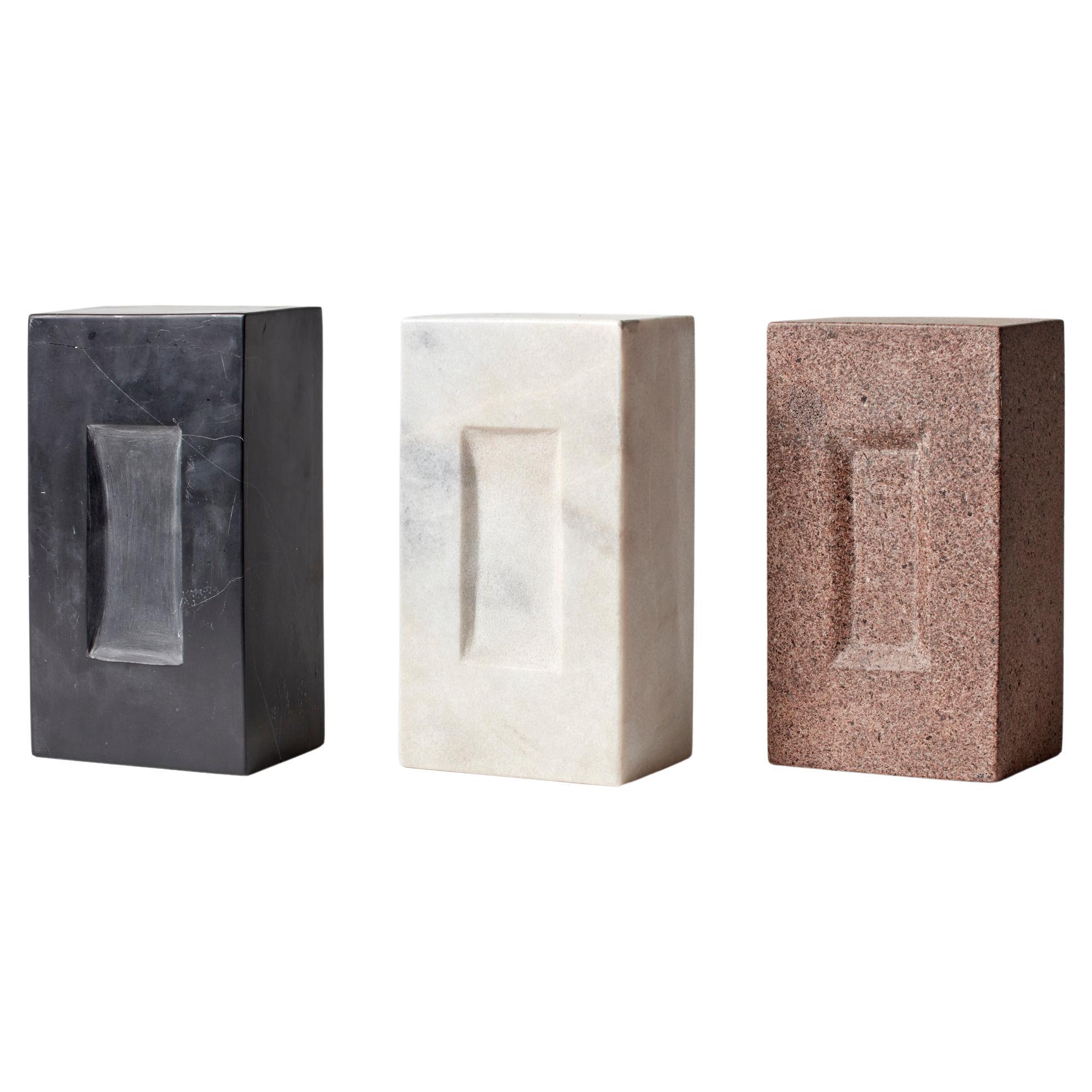 Set of 3 Bricks by Estudio Rafael Freyre For Sale