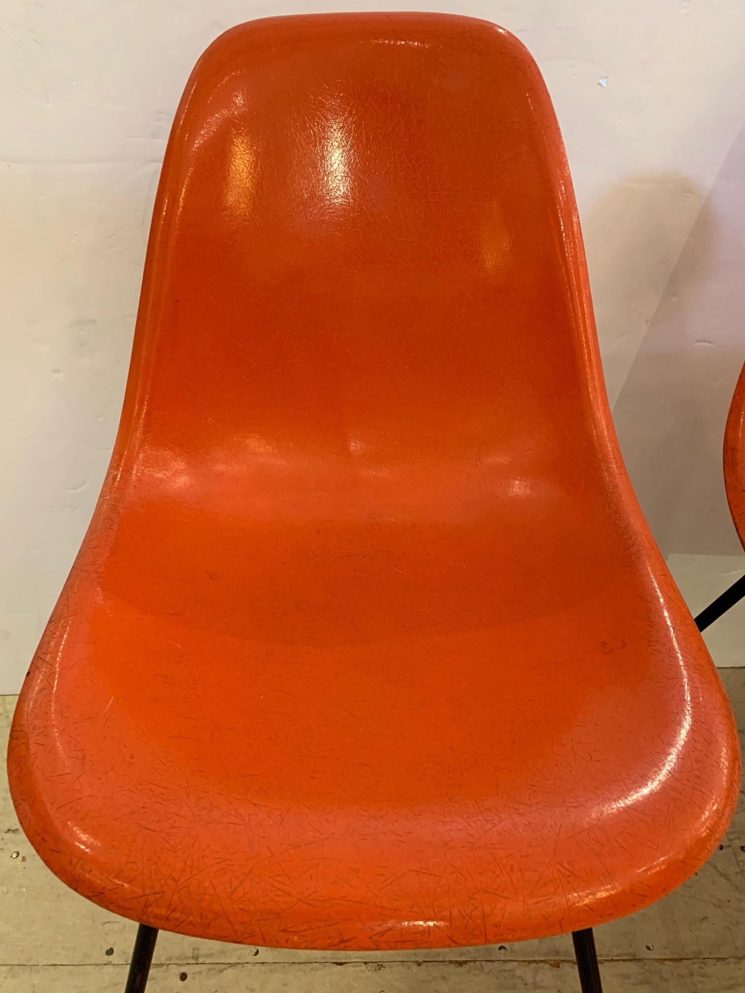 mid century shell chair