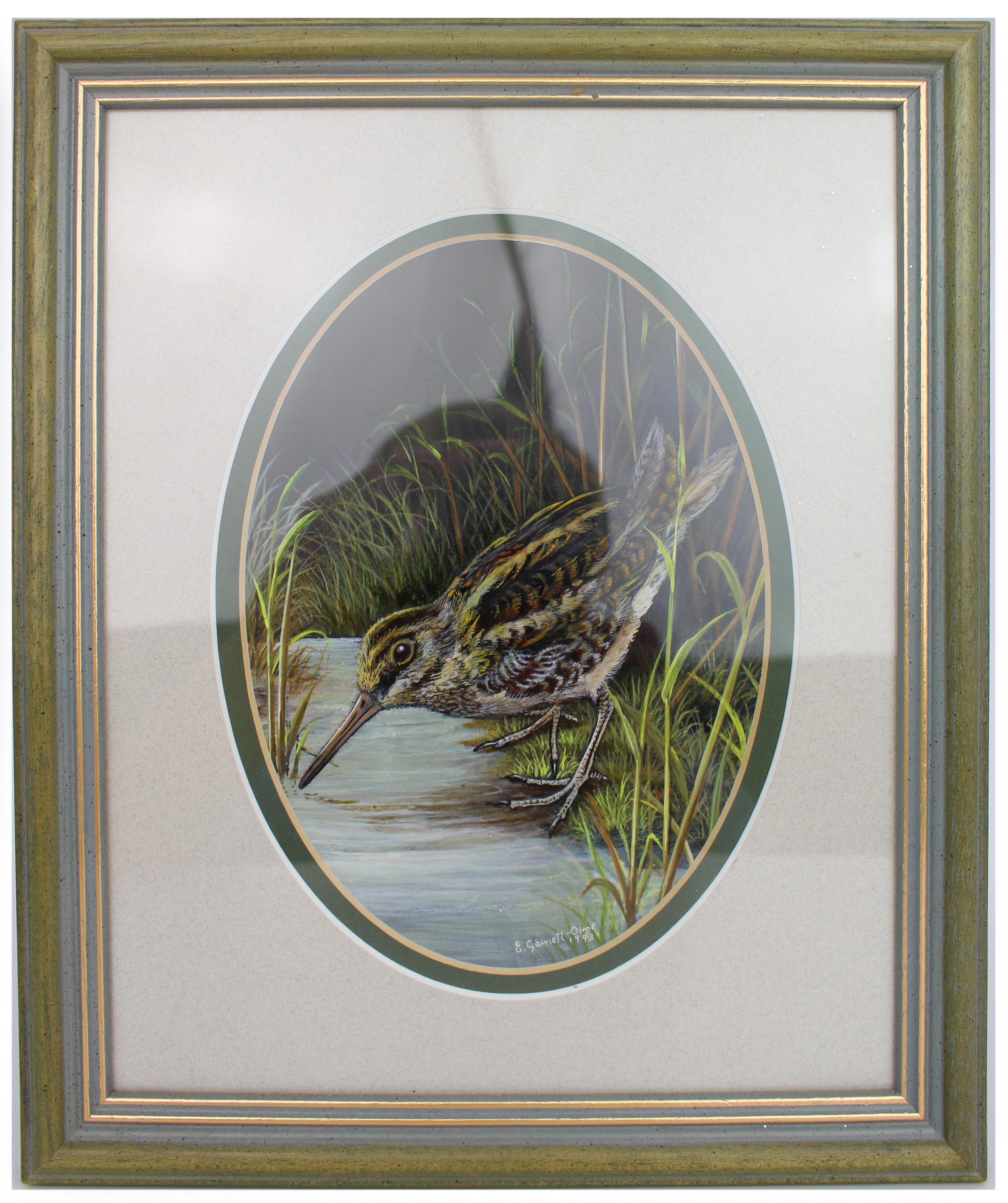 Set of 3 British Bird Paintings by Liz Garnett-Orme en venta 5