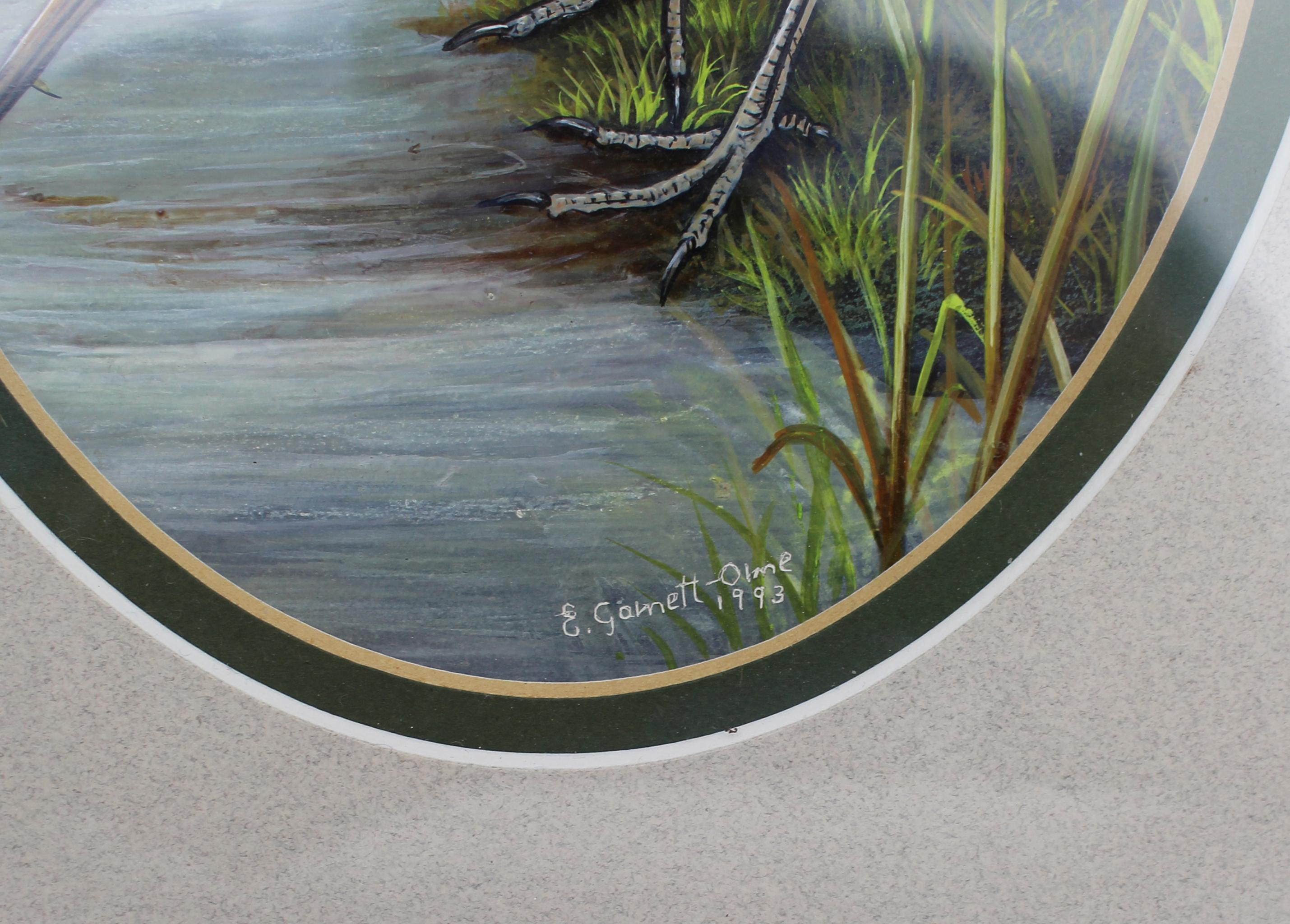 Set of 3 British Bird Paintings by Liz Garnett-Orme en venta 7