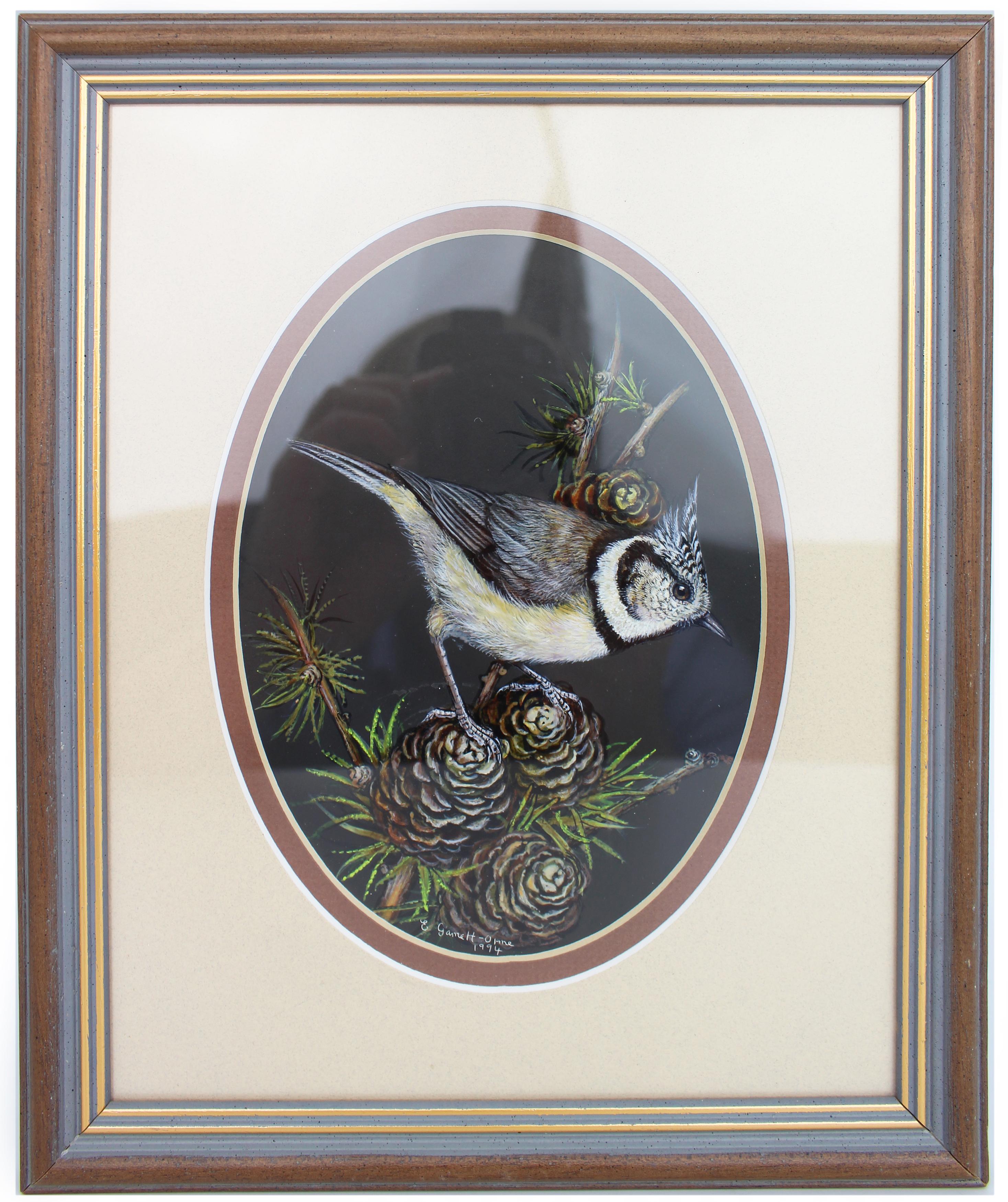 Set of 3 British Bird Paintings by Liz Garnett-Orme en venta 1