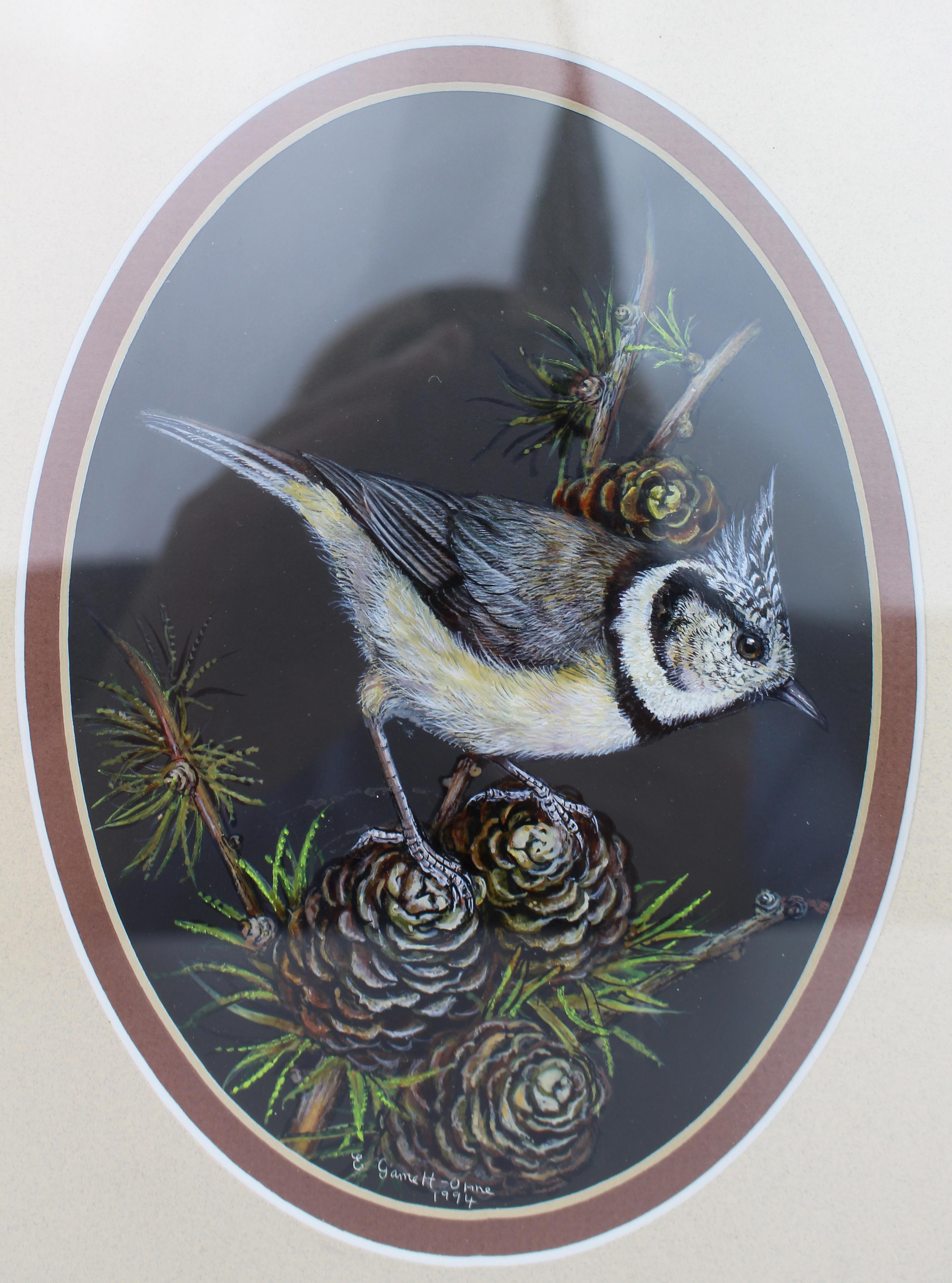 Set of 3 British Bird Paintings by Liz Garnett-Orme en venta 2