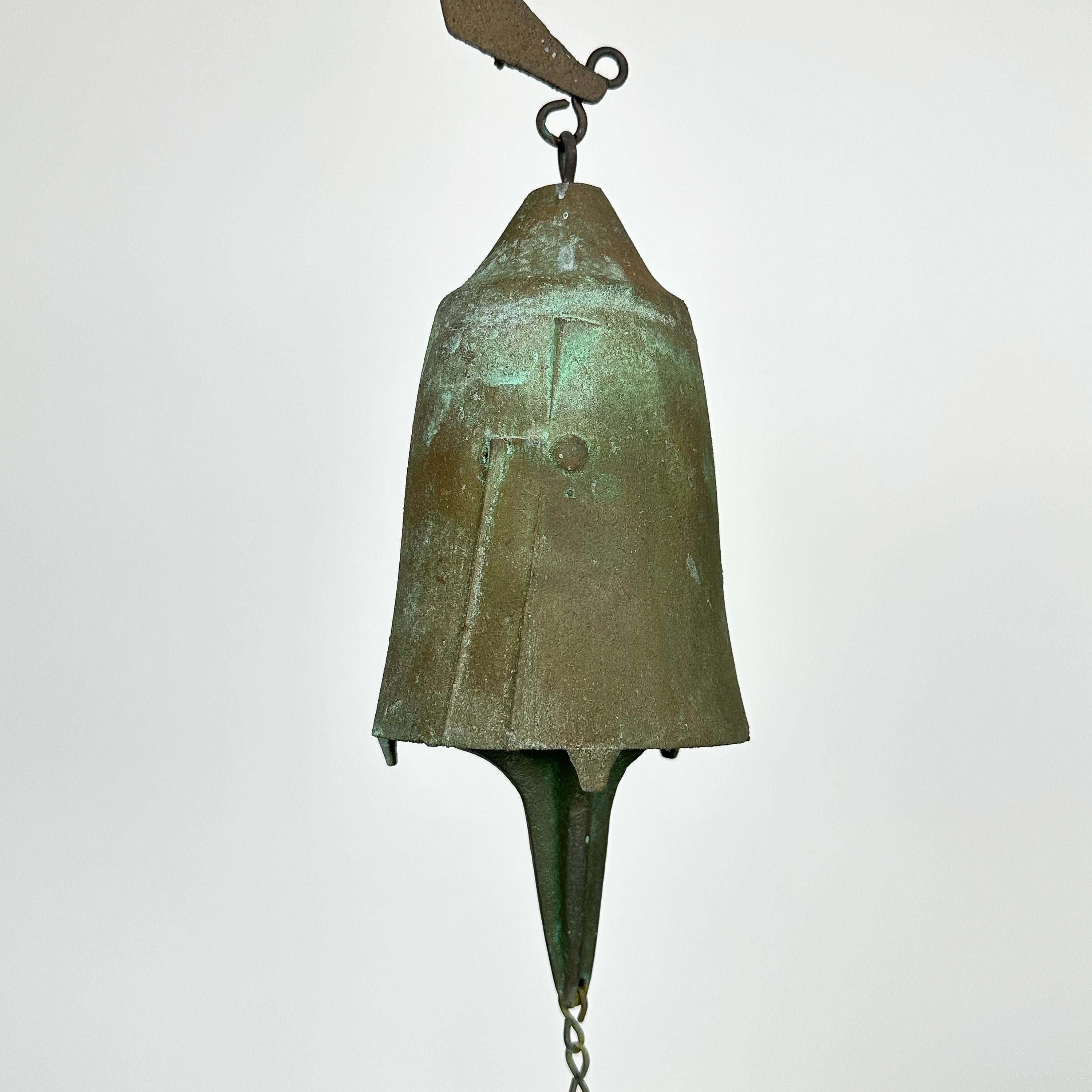 Set of 3 Bronze Bells / Wind Chimes by Paolo Soleri for Arcosanti 5