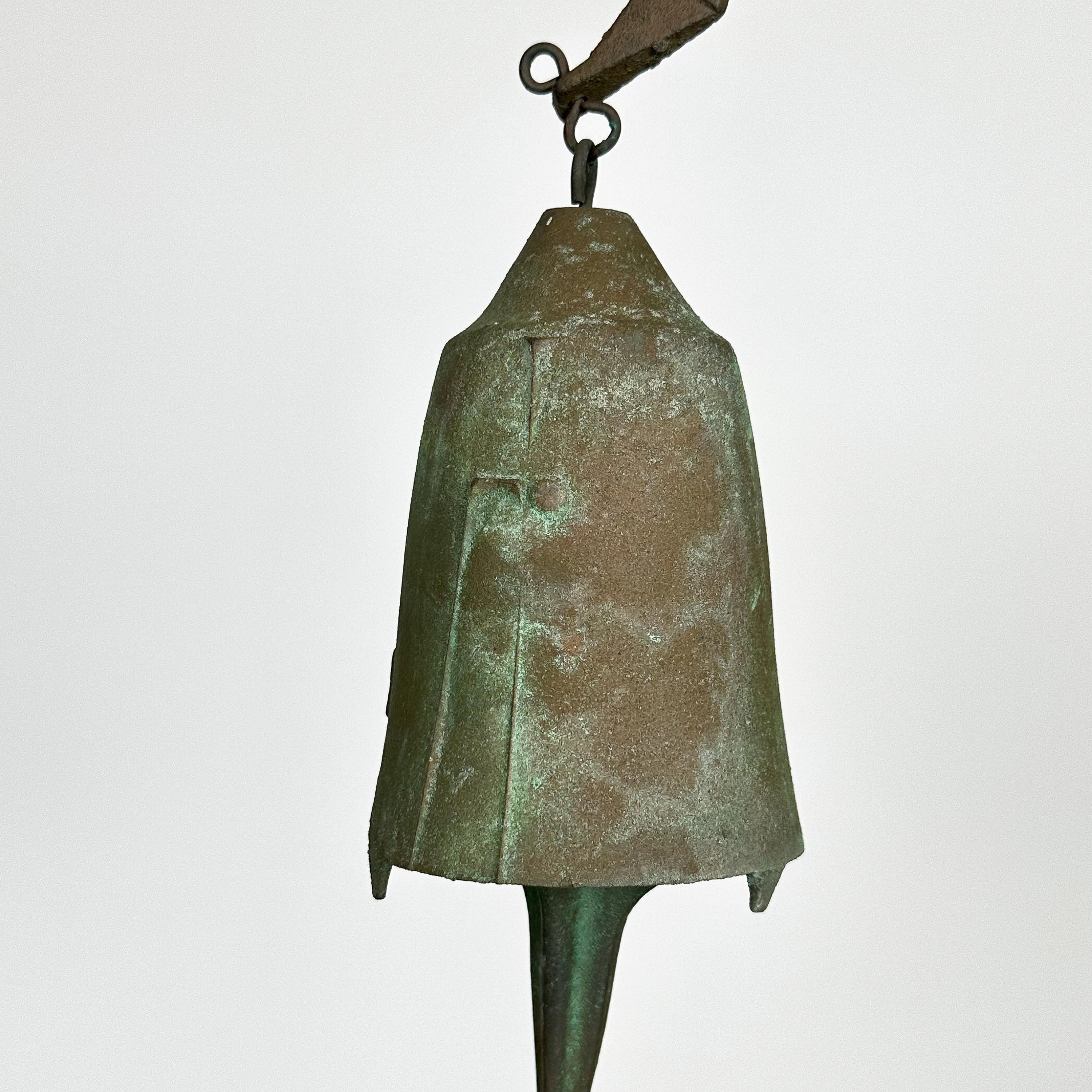 Set of 3 Bronze Bells / Wind Chimes by Paolo Soleri for Arcosanti 7