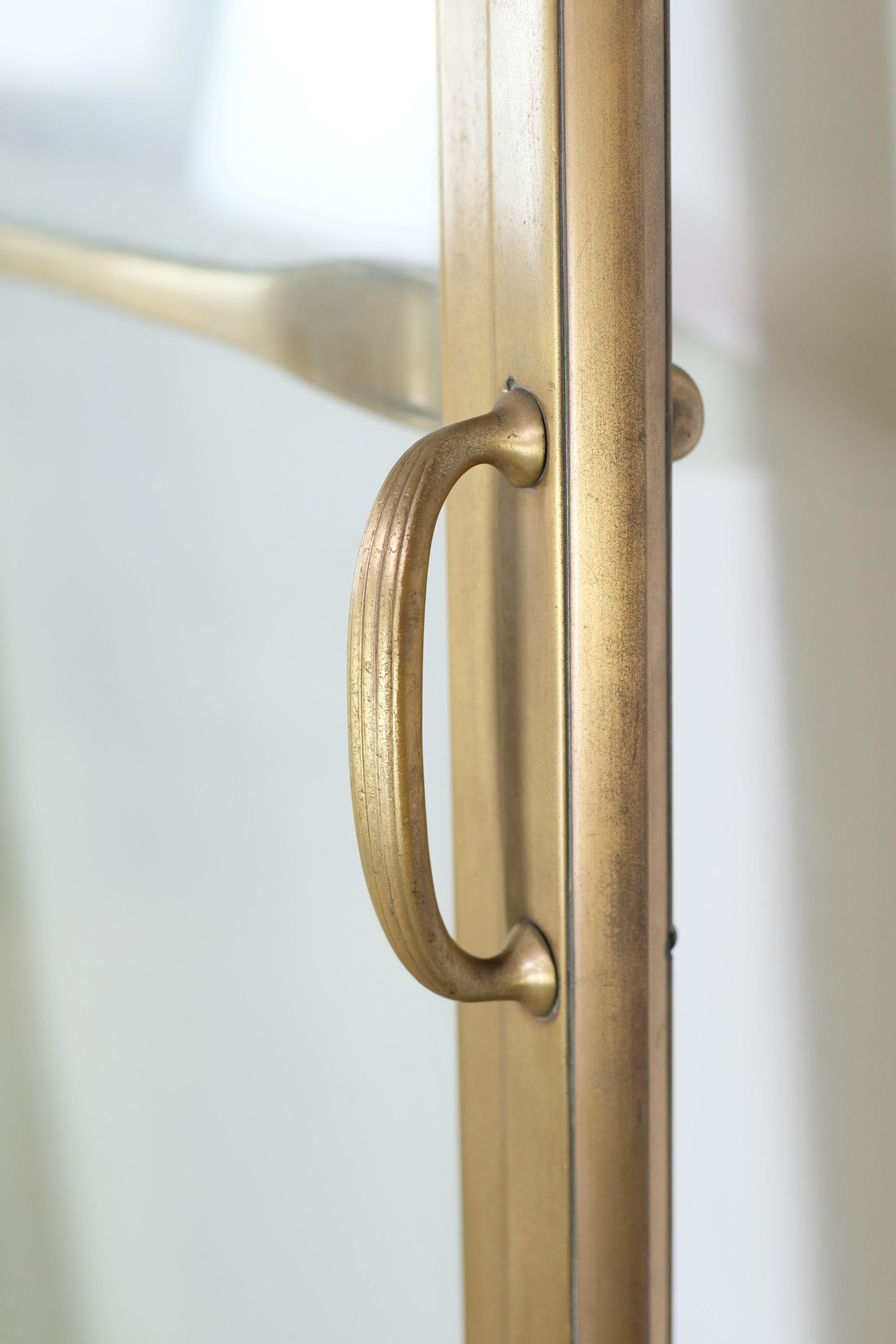brass door frame