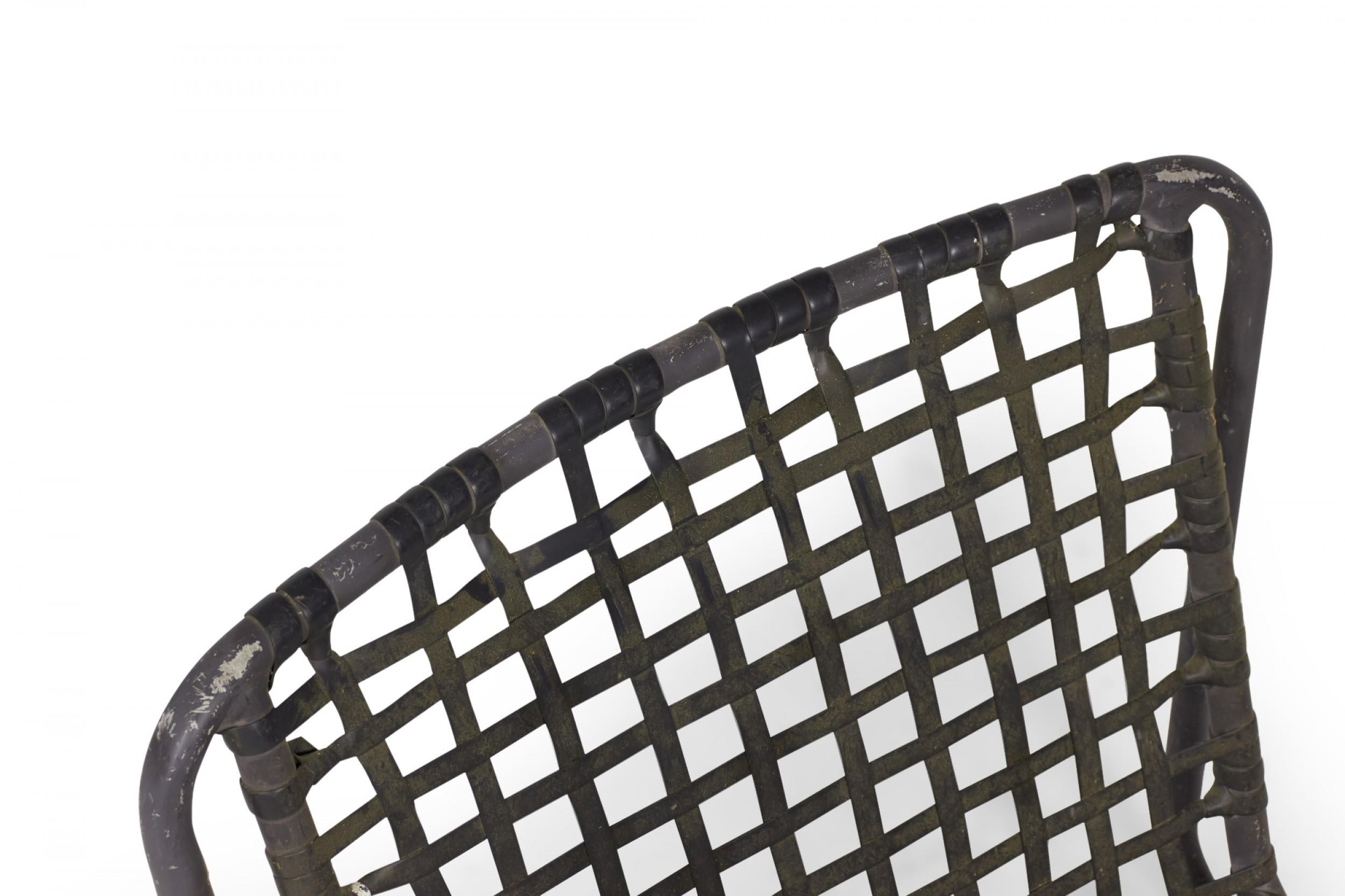 Set of 3 Brown Jordan American Mid-Century Outdoor Aluminum Beach / Sand Chairs 1